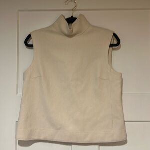 Calvin Klein Collection sleeve less wool top
